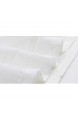 SILIPA Bettlaken extra weich gebürstete Mikrofaser maschinenwaschbar faltenfrei atmungsaktiv pflegeleicht (weiß Doppelbett)