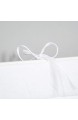 Amilian® Bettumrandung Nest Kopfschutz Nestchen 420x30cm 360x30cm 180x30 cm Bettnestchen Baby Kantenschutz Bettausstattung Einfarbig- weiß (360x30cm)