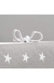 Amilian® Bettumrandung Nest Kopfschutz Nestchen 420x30cm 360x30cm 180x30 cm Bettnestchen Baby Kantenschutz Bettausstattung Sternchen grau/grün (420x30cm)