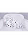 Amilian® Bettumrandung Nest Kopfschutz Nestchen Gute Nacht Schwarz Bettnestchen Baby Kantenschutz Bettausstattung (420cm (für das Babybett 140x70cm- rundherum))