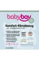 babybay Komfort-Klimabezug für Trend weiß