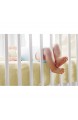 BreathableBaby Sicherheitsnetz für das Babybett aus Netzstoff naturfarben