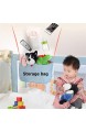 Baby-Bettgitter Faltbare Krippe-Seitenschutzblech Anti-Fall 72cm Baby-Sicherheits-hohes Bettschutzgitter für Kleinkinder/Kinder/Kinder robustes und festes Blau