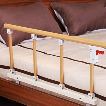 Bettwächter Faltbares Bettgitter for Ältere Erwachsene Grad-Sicherheitsbettschutz for Senioren Haltegriff-Stoßstangen-Handicap Am Bett Bettgitter (Color : A Size : 95x40cm)