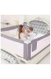 HBIAO Bettgitter für Kleinkinder vertikal anhebbare Nachttischgitter Baby-Hebebettzäune für Twin Queen King Size Bettmatratze 2m