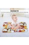 3 Schichten Baumwolle Baby Urin Pad Wasserdicht Atmungsaktiv Neugeborenen Matratze Cartoon Muster Windel Wickelauflage für Jungen Mädchen(Hund)