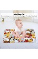 3 Schichten Baumwolle Baby Urin Pad Wasserdicht Atmungsaktiv Neugeborenen Matratze Cartoon Muster Windel Wickelauflage für Jungen Mädchen(Hund)
