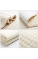 Blanketswarme Baby-Bettauflage für Babys Kinder Kleinkinder Bettnässung saugfähig Inkontinenz Schlafunterlage Matratzenschoner für Babys Kleinkinder Erwachsene 2 Stück 100x60cm=39.4x23.6inch