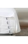Castejo Matratzenschutzauflage mit 4 Eckgummis PU Beschichtung Matratzenschutz Hygieneschutzauflage Nässeschutz feuchtigkeitsundurchlässig für eine Matratzenhöhe von bis zu 25cm geeignet (100x200 cm)