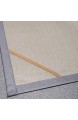 Einfache Graue Faltbare Eisseide Matte Anti-Rutsch-Cool-Pad Dreiteilige Matte Größe 180 * 200Cm