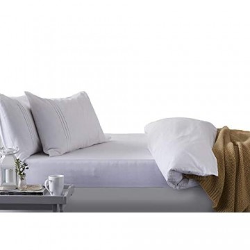 Hippychick Matratzenschutz - Spannbetttuch Kingsize-Bett 150 x 200 - Fitted SheetKingsize-Bett 150 x 200 cm