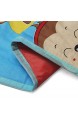 Jeteven Baby matratzenauflage wasserdicht 150x200cmcm- Wickelauflage-betteinlage-Inkontinenz-Matratzenauflage für Baby Kleinkind Erwachsene Blauer Affenkönig
