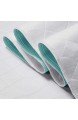 UMI. Essentials 4 Stück Wasserdichte Saugvlies Matratzenauflage Inkontinenzauflage（70x90cm Quadratisches Muster Weiß）