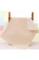 Yousiju Matratzenschoner Wasserdichtes faltbares Blatt 100 * 70 cm Baby Matratzenwindel Geeignet for Kinder und Erwachsene