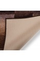 der Meisterei Teppichläufer Ikaria braun 16802 Teppich Läufer Brücke Flur Meterware in 44 Größen 3 Farben rutschsicher 67 cm breit