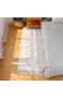 hi-home 2er Set Teppich für Wohnzimmer Boho Baumwolle Gewebte Teppiche Waschbar Badteppich Läufer mit Quasten für Schlafzimmer Eingangstür Küche Badezimmer 60x90cm+60x130cm (Beige)