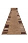 Modernen Preiswert Antirutsch Läufer Adagio beige Anti Rutsch Teppich rutschfest Brücke Meterware Rahmen Flur Küche Wohnzimmer dauerhaft 67x300 cm