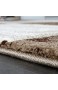 Paco Home Bettumrandung Läufer Teppich Modern Karo Braun Creme Beige Läuferset 3 TLG Grösse:2mal 80x150 1mal 80x300