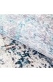 Qonei Teppich Läufer Flur Küche Bunt rutschfest 80×250 Vintage Läufer Teppich Waschbar Chemischer Faser Geometrisch Gemusterter Anpassbar (Color : #A Size : 80×250cm)