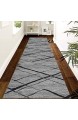 Schmaler Bereich Teppich Langzeit for den Eingangstreppen Hall-Korridor Teppichläufer for Flur 1m / 1 5m / 2m / 2 5m / 3m / 3 5m / 4m / 4 5m / 5m / 5 5m / 6m Lange Teppiche grau ( Size : 80×200cm )