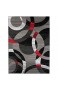 Carpeto Rugs Teppich Wohnzimmer Kurzflor Grau Modern Geometrisch Muster Öko-Tex 200 x 300 cm