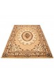 Carpeto Teppich Orientteppich Creme 300 x 400 cm Ornamente Konturenschnitt Muster Iskander Kollektion