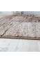 Paco Home Designer Teppich Modern Wohnzimmer Teppiche Kurzflor Karo Meliert Braun Beige Grösse:160x220 cm