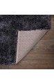 Paco Home Hochflor-Teppich Shaggy Für Wohnzimmer Mit Glitzer-Garn Grau Anthrazit Grösse:80x150 cm