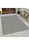 Paco Home In- & Outdoor Teppich Küchenteppich Einfarbiges Design Sisal Optik Modern Grau Grösse:160x220 cm