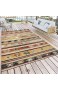 Paco Home In- & Outdoor Teppich Modern Jelle Print Terrassen Teppich Gelb Grösse:160x220 cm