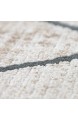 Paco Home Teppich Wohnzimmer Kurzflor Vintage Modernes Marmor Rauten Muster Beige Grau Grösse:160x230 cm