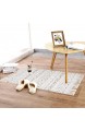Pauwer Baumwollteppiche Set 2 Teilig mit Quasten Handgewebte Bedruckte Teppich/Matte Waschbar rutschfest Bereich Teppich für Schlafzimmer Küche Waschküche 60x90cm + 60x130cm