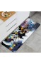 SUGARHE Küchenfußmatten Küche Bodenmatte Komfort，Kunstdruck von Kingdom Hearts，rutschfeste Küche Teppiche Indoor Outdoor