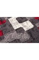 Tapiso Teppich Wohnzimmer Designer Retro Muster MELIERT IN GRAU NEU S - XXL (180x250 cm)