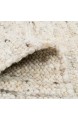 Taracarpet Handweb-Teppich Oslo Wolle im Skandinavischem Landhaus Design Wohnzimmer Esszimmer Schlafzimmer Flur Läufer beidseitig verwendbar 120x170 cm Sand Multi