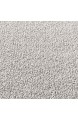 Teppich Wölkchen Kurzflor Teppich I Flauschige Flachflor Teppiche fürs Wohnzimmer Esszimmer Schlafzimmer oder Kinderzimmer I Einfarbig I Grau - 80 x 150