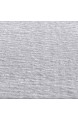 Teppich Wölkchen Waschbarer Teppich mit Anit-Rutsch I Flauschiger Kurzflor für Badezimmer Kinderzimmer oder Flur Läufer I Einfarbig Schadstoffgeprüft Allergikergeeignet | Grau - 160 x 230