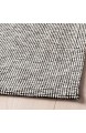 Tiphede IKEA Teppich 155x220 cm flachgewebt - grau weiß - 100% Baumwolle - waschbar