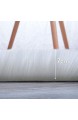 ZCZUOX Rutschfester Teppich Faux Lammfell-Teppich Lang Kunstfell Schaffell Imitat Faux Bett-Vorleger Oder Matte für Stuhl Sofa for Wohnzimmer Schlafzimmer (Weiß 75x120cm)