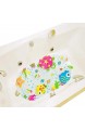 Afufu Badematte Kinder rutschfest Duschmattem Baby Badewanne Matte Antirutschmatte mit Cute Muster Sicherheit Badewannenmatten mit Saugnäpfen (69 x 39 cm)