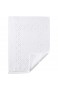 Badvorleger Badematte Badteppich "Denver" von Egeria - Aus 100% Baumwolle - In 10 Farben und 3 Größen - Farbe: Weiß - Größe: 50x70
