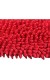 CAIHONG rutschfeste Badematte (50x80cm) Badteppich aus Mikrofaser Chenille Teppich für Badezimmer Besonders Weiche und Saugfähige Zottelige Teppiche (Rot)