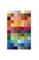 Kleine Wolke Cubetto Badteppich Polyacryl Mehrfarbig 85 x 145 cm