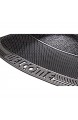 CarFashion Fußmatte Türmatte TPE-VC 100% Nachhaltig Anthrazit Metallic 78 x 55 cm