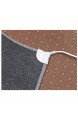 infactory Heizmatte: Beheizbare Infrarot-Fußboden-Matte Vliesstoff 50x55 cm 60 °C 66 W (Fussheizung)
