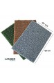 KAISER PLASTIC® Fußmatten | für außen und innen | 40 x 60 cm | Klassisch Grün