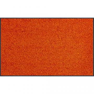 Wash + Dry 052616 Fußmatte Burnt Orange 75 x 120 cm