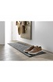 Wash + Dry Fußmatte 100% Polyamid Grau 35 x 120 cm