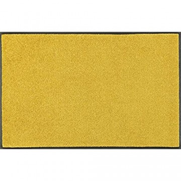 Wash + Dry Trend-Colour Honey Gold Fußmatte Acryl gelb 40 x 60 x 0.7 cm