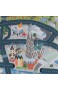 Heimatpiste Spielteppich Stadt Köln - Straßenteppich für Kinder Spieleteppich Straße 100 x 160 cm Ökotex 100 Zertifiziert Teppich Kinderzimmer mit Kettelung